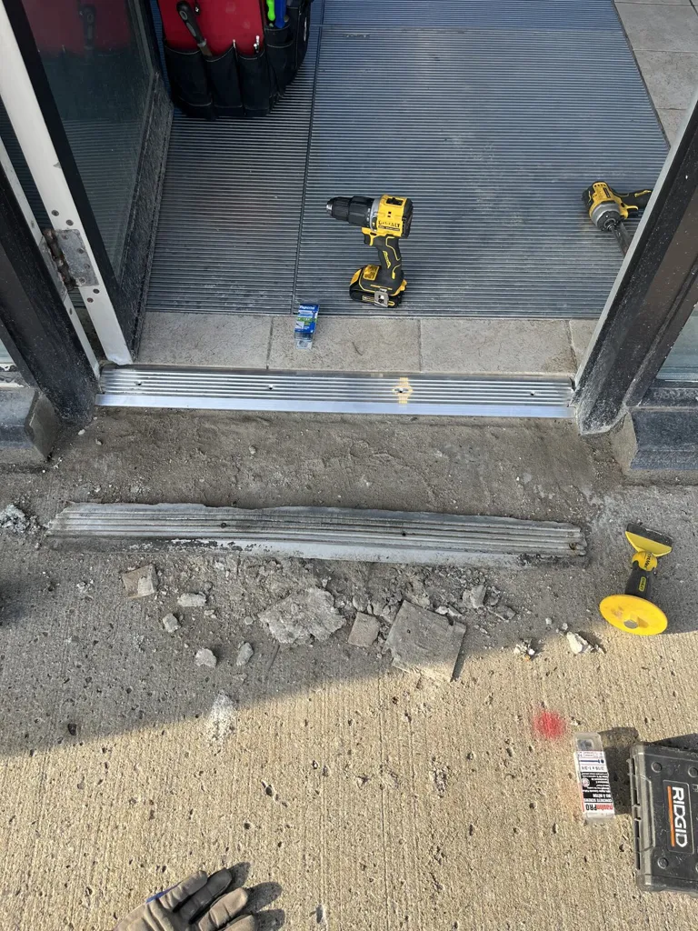 Door threshold and sill repaired in Ottawa