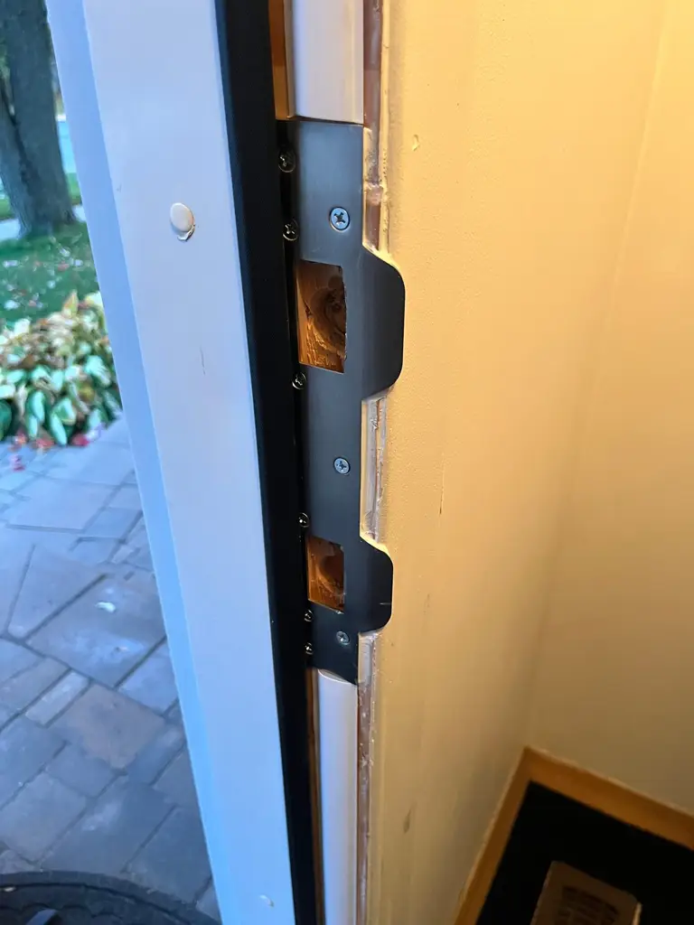 Door jamb strike reinforcement Ottawa