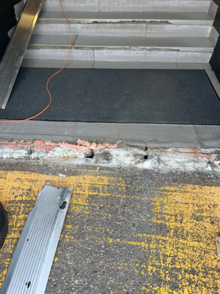 Commercial threshold replacement Pembroke
